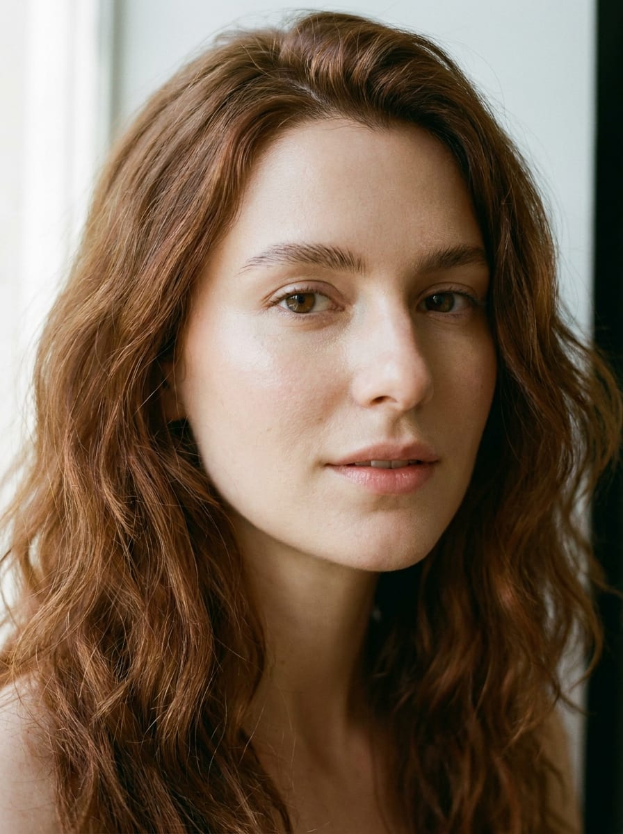 Zimtbraun - Haarfarbe für helle Haut